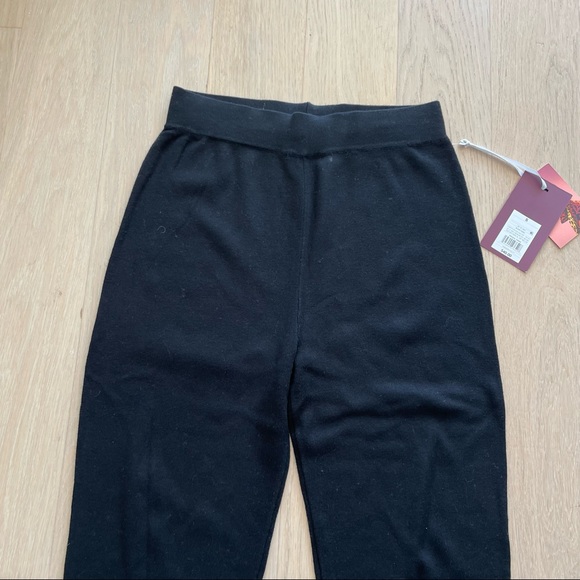 Target x Victor Glemaud High-Rise Flare Sweater Pants in Black - Picture 3 of 10